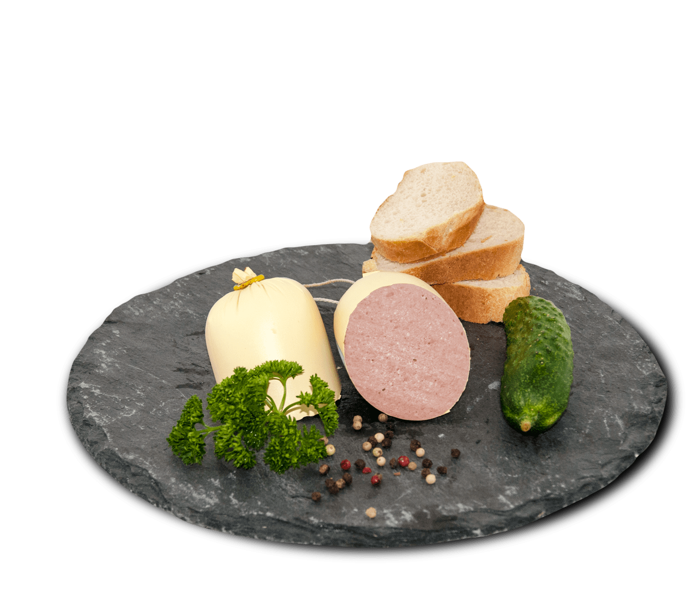 Leberkäse portioniert